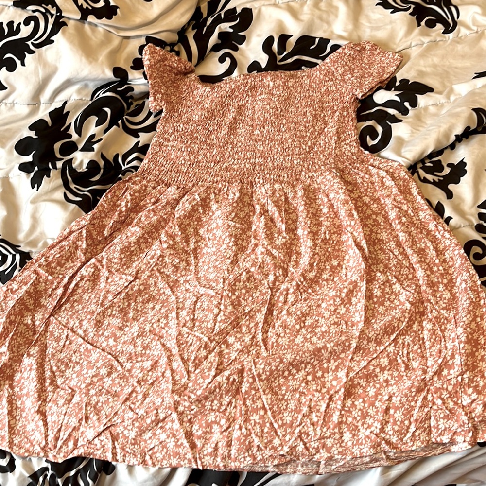 Light pink and white floral designed sundress,Shein, Size: L:US 8/10, EU 40/42